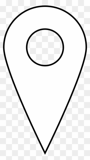 Location Clip Art With Images Medium Size - Map Pin Icon White Png