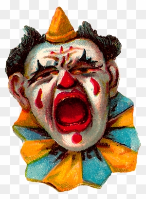 Vintage Clip Art Funny Circus Clowns Costume Images - Clown Circus Vintage