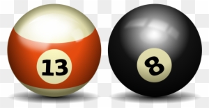 Pool Ball Clipart Pool Balls Clip Art At Clker Vector - Pool Ball Transparent Background