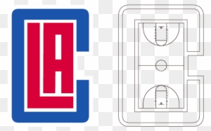 The 'la' Monogram That They've Come Up With Was Based - Los Angeles Clippers Logo