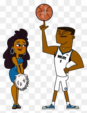 Td Basketball Couple - Lightning And Anne Maria