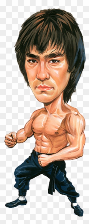 bruce lee cartoon images