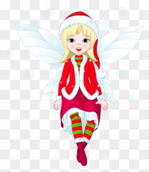 Transparent Christmas Elf Png Clipart - Xmas Fairy