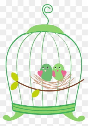 Birdcage8 - Bird On Cage Png