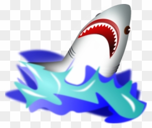 Free Shark Clip Art Free Clipart Images - Shark Jumping Out Of Water Clipart
