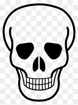 Death Clipart Black And White - Skull And Crossbones Logo
