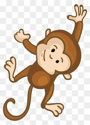 Monkey Clip Art - Cute Cartoon Monkey Png