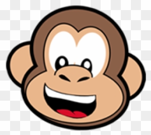 Cartoon Monkey Face - Polo Shirt