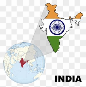 India - Independence Day India Map