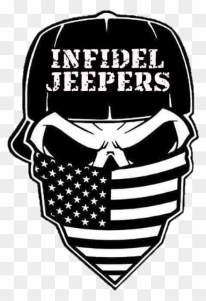 Http - //infideljeepers - Com - Skull Drawing With Bandana