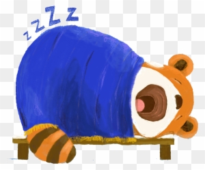 enzo the tiger sleeping clipart