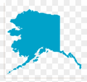 Colorful Usa With Individual States Outlines - Alaska Earthquake January 2018