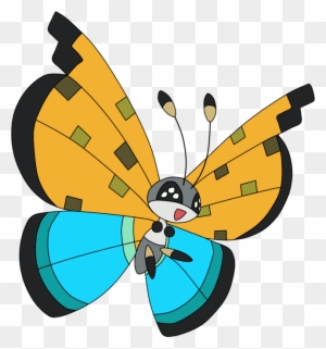 River Clipart Rpg - Pokemon Vivillon River Pattern