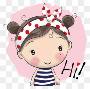 Girl Cartoon Illustration - Cute Cartoon Girl - Free Transparent PNG Clipart Images Download Girl Cartoon Illustration - Cute Cartoon Girl - Free Transparent PNG Clipart Images Download
