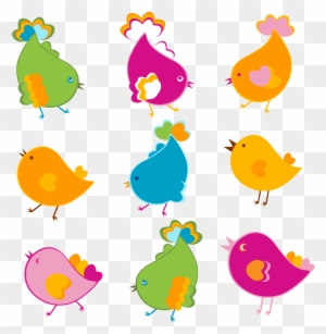 Dibujos De Pájaros - Pattern Design