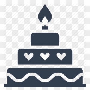 Birthday - Birthday Cake Icon Png