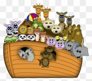 Clip Art Noah S Ark Animals Flood Clipart Pencil And - Noah's Ark Animals Two By Two