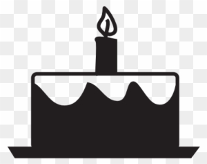 Candles Birthday Cake Icon - Birthday Cake Icon