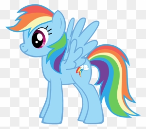 Rainbow Dash Template - My Little Pony Creator Games