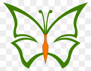 Outline Pics Of Butterfly