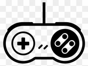 Pin Video Game Controller Clipart Black And White - Video Game