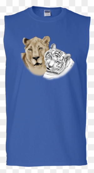 Cameron And Zabu Color G270 Gildan Men's Ultra Cotton - Snow Leopard Cameron And Zabu Color G270 Gildan Men's Ultra Cotton - Snow Leopard