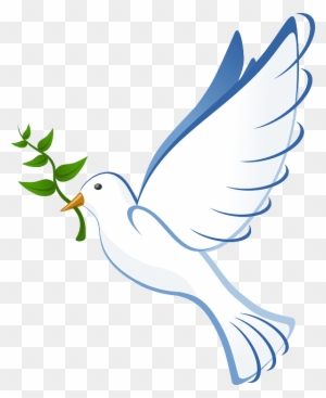 Dove, Flying, Peace, Olive, Branch, Symbol, Pigeon - Batak Christian Protestant Church
