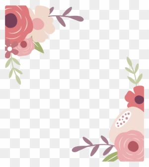 Paper Floral Design Greeting Card Flower - Border Floral Design Paper