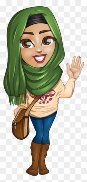 Free To Use Public Domain Muslim Clip Art - Arab Character Boy Vector