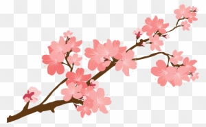 Cherry Blossom Sticker Clip Art - Cherry Blossom Sticker Png