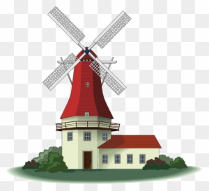 Netherlands Clipart Windmill Blade  Windmill Drawing Transparent PNG   640x480  Free Download on NicePNG