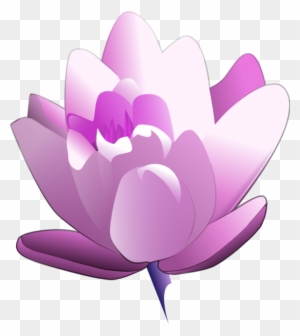 Water Lily Flower Clip Art - Water Lily Clipart