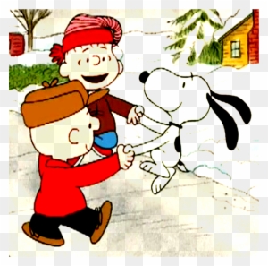 Snoopy Happy Dance With Charlie Brown And Rerun By - Charlie Brown