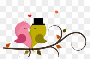 Cute Valentines Pics Of Birds Cuddling - Love Birds Cartoons
