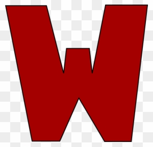 Letter W Red Png - Free Transparent PNG Clipart Images Download