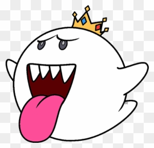 King Boo - King Boo Mario Bros - Free Transparent Png Clipart Images  Download