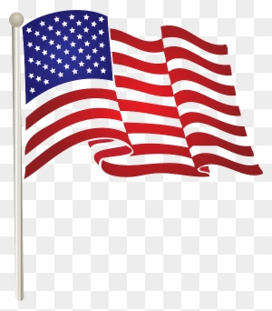 Flag, States, Free, United, American, Waving, Us, State - American Flag Clip Art