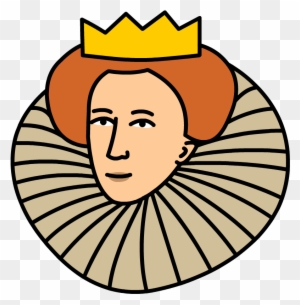 Crown Clipart Queen Elizabeth - Clock Face Template