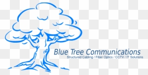 Blue Tree Logo Svg Clip Arts 600 X 307 Px - Drawing Image Banyan Tree