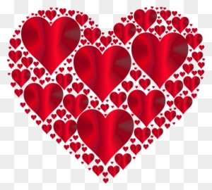 Heart, Hearts 3, Love, Shape, Valentine, Romance - Hearts In Heart - Tote Bags