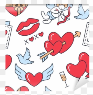 Valentines Day Seamless Pattern - Valentine's Day