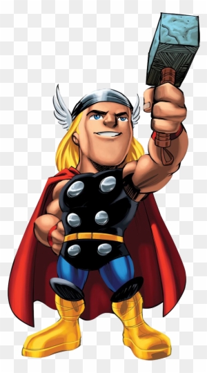 Marvel Super Hero Squad Thor Png