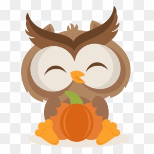 Fall Owl Svg Scrapbook Cut File Cute Clipart Files - Fall Owl Clipart