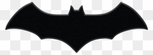 Batman Symbol Stencil - Batman The New 52 Bat Symbol - Free Transparent PNG  Clipart Images Download