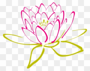 Flower Vector Png 16, Buy Clip Art - Abstract Lotus Clipart