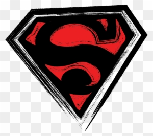 Grunge Superman Symbol By Redsummer2113 On Clipart - Grunge Superman Logo