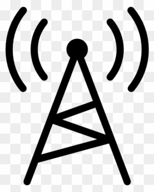 Tower Icon Clipart - Radio Tower No Background