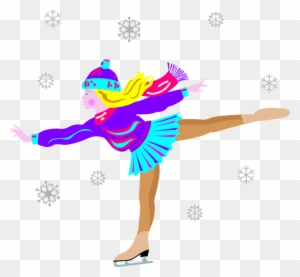 Ice Skating Cliparts 7, Buy Clip Art - Winter Olympics 2018 Activities