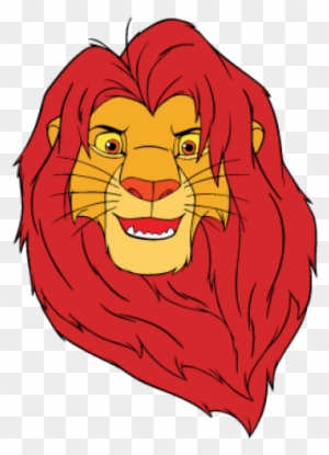 Lion King Png - Lion King Simba Face