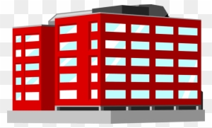 Office Building Clipart Png - Office Building Clipart Red